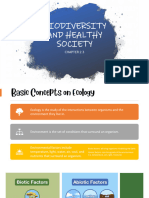 Biodiversity and Healthy Society