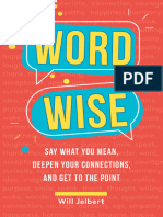 Word Wise Say What You Mean Deepen Your Connections and Get To The Point by Will Jelbert - Compress (