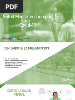 Salud Mental en Tiempos Del Covid