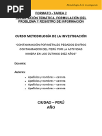 INVE.1301.T2.Delimitación Temática, Formulación Del Problema y Registro de Información