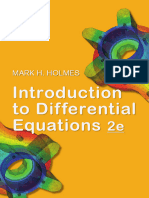 Holmes MH Introduction To Differential Equations