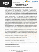 S15 - Examen Final Práctico Gestion de La Logistica