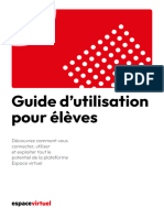 Espace Virtuel Guide D Utilisation Pour Eleves