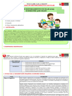 3ero Plan de Reforzamiento Ii Bimestre Eda 4