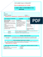 3° Ses Tuto Lun 12 Analizamos Casos Sobre Diversidad 965727764 Prof Yessenia