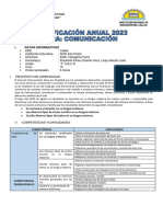 Planificación Anual 2do 2023