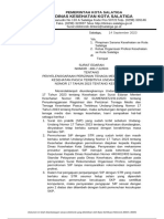 Surat Edaran Perizinan Tenaga Medis Dan Tenaga Kesehatan