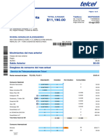 Factura Telcel