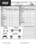 CHECK List Camioneta