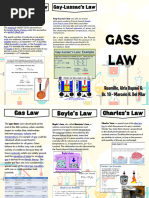 Gas Law Brochure Sample