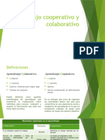 Trabajo Cooperativo y Colaborativo