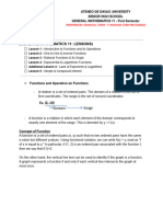 General Mathematics 11 Notes 1ST Sem