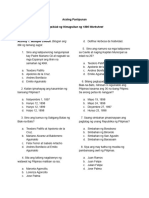 Himagsikan Worksheet