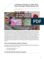 Top Piping Design Software Packages