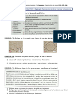 SVT 4eme - Exercices - Reproduction Sexuee Des Etres Vivants - Sem1