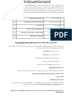 الأساسيات الستة لضمان سلامة الغذاء-1