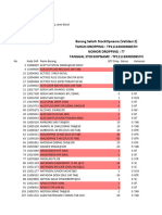 Hasil Validasi 2, Cek