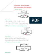 Le Courant Electrique Alternatif Sinusoidal Cours 4