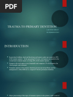 Trauma To Primary Dentition