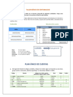 Plan Único de Cuentas: Taller Básico de Contabilidad