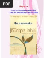 Chapter - 4: Diasporic Predicament of Identity Crisis and Alienation in The Namesake