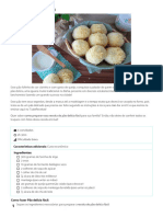 Pão Delícia Fácil