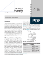 A Digitally Tuned Anti-Aliasing and Reconstruction Filter (LTC1564)