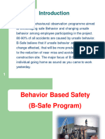 Behaviour Based Safety