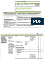 Proiectarea de Lungă Durată La Geografie, Clasa 8 2023 Geografie