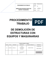 PROC-SST-001 Procedimiento de Demolición