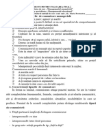 Examen Managementul Comunicarii