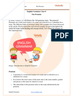 English Grammar For Class 8 The Pronoun Syllabus, Practise Questions and More