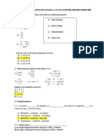 Cuestionario de Matematicas para La Evaluacióndel Primer Trimestre 3ro Bgu