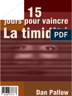 15 Jours Pour Vaincre La Timidité