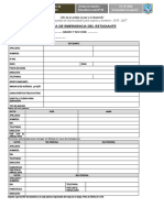 Ficha de Emergencia