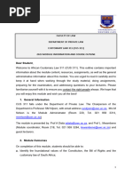 2023 CUS311 Module Outline