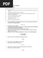 Chapter 5 Work, Energy, and Power