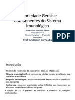 Aula 02 - Propriedade Gerais e Componentes Do Sistema Imunológico