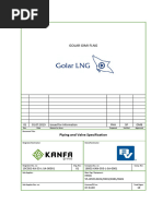 19C002-KA-55-L-SA-00001 Piping and Valve Specification Rev 01