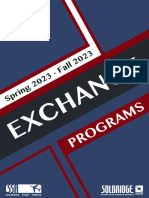 Exchange Program Handbook (Spring 2023 - Fall 2023)