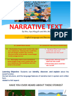 Narrative Text PowerPoint Presentation 