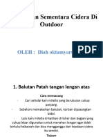 PRESENTASI Penanganan Sementara Cidera Di Outdoor