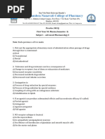 CDoc - Practice Questions-Advanced Pharmacology