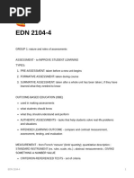 EDN 2104-4 Midterms