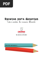 Muestra Recetas para Docentes