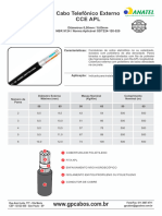 Cabo Telefônico Cce-Apl