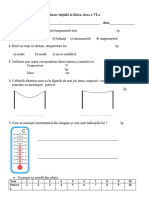 Evaluare Initiala Fizica 6 CES