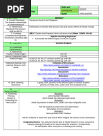 Daily Lesson Log Cot1