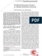 Multiple Distributed Generation System Penetration in A Radial Distribution Network