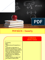 Physics 4 - Density